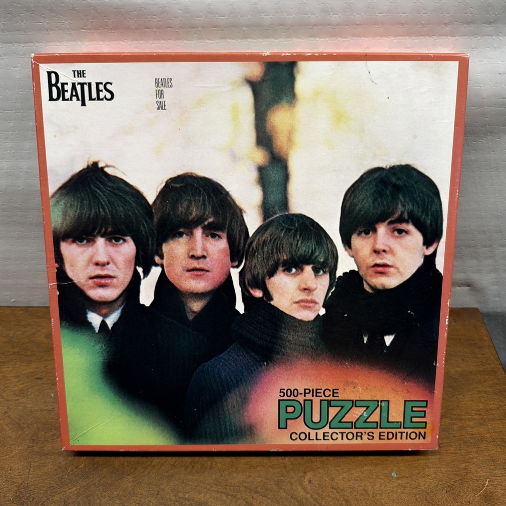 Beatles For Sale Album Cover Collector's Edition 500 Piece Puzzle Usaopoly 2010